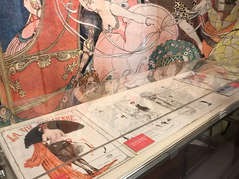 少女マンガのルーツか!? パリ20世紀初頭の風俗マンガ雑誌 - 京都国際 