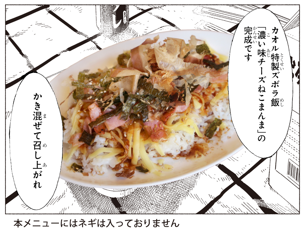 濃い味チーズねこまんま